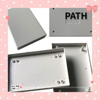 Path กล่องโปรเจคเตอร์ไฟฟ้า พลาสติก ABS สีเทา คุณภาพสูง