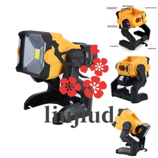 Liujiud ไฟ LED 18W ทํางานร่วมกับแบตเตอรี่เครื่องมือไฟฟ้า สําหรับ Dewalt Makita สําหรับแบตเตอรี่ Ryobi 18V หรือ 20V