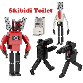 Skibidi toilet บล็อคตัวต่อ รูปหุ่นยนต์ Titan สําหรับห้องสุขา