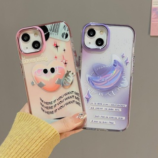 เคสโทรศัพท์มือถือแบบแข็ง ลายหัวใจ สําหรับ iPhone 11 12 12Pro 12ProMax 13 13Pro 13ProMax 14 14Pro 14ProMax