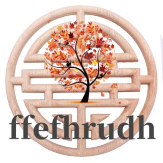 Ffefhrudh กรอบไม้แกะสลัก สไตล์ยุโรปวินเทจ สําหรับตกแต่งบ้าน (15 ซม.)