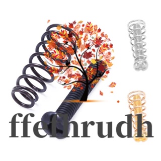 Ffefhrudh สะพานสายกีตาร์ไฟฟ้า แบบสปริง และสกรู ปรับได้ 6 ชิ้น