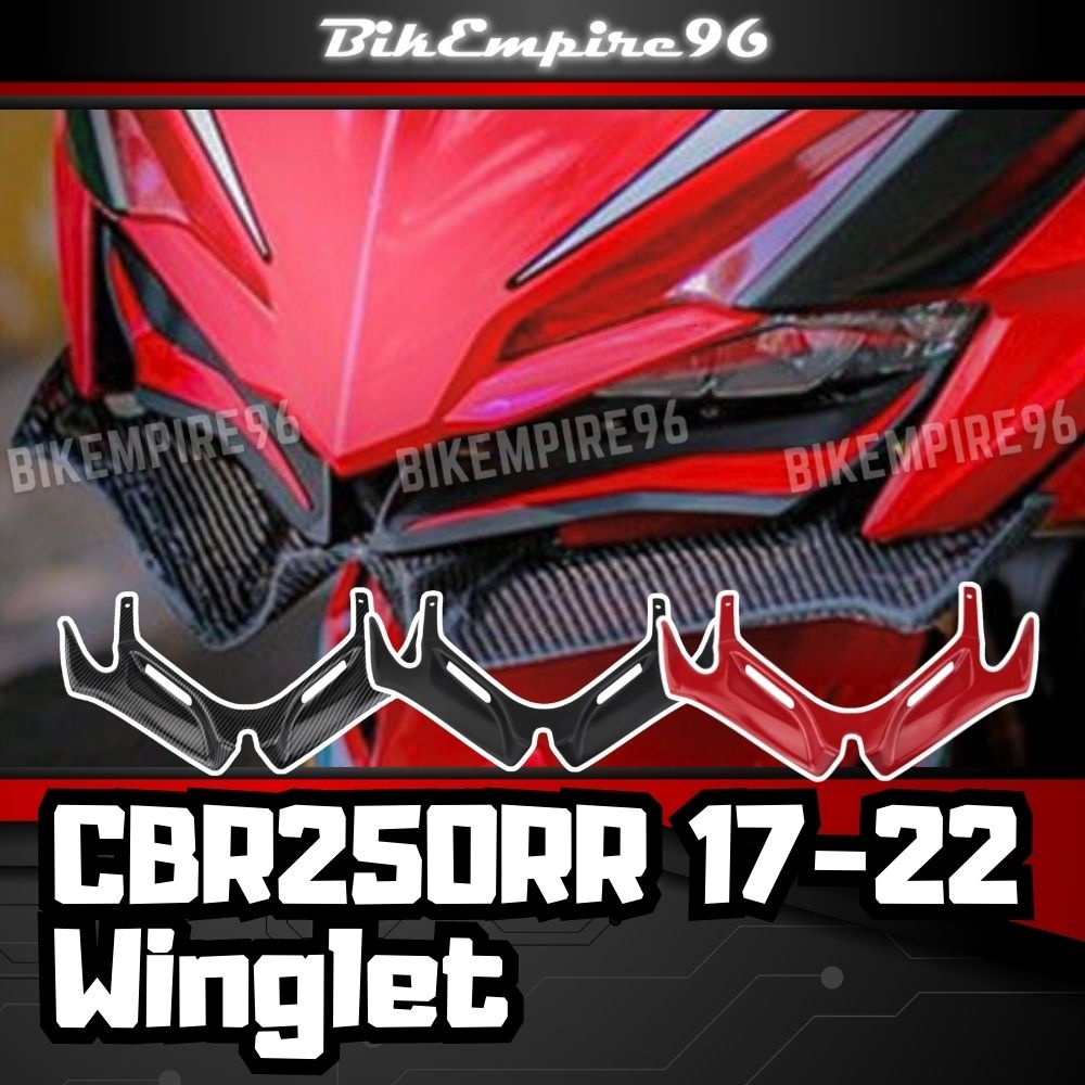 Honda CBR250RR 2017-2022 Winglet ABS Winglet Carbon Graphic