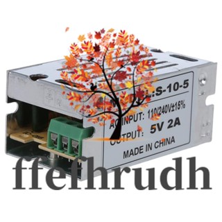 Ffefhrudh สวิตช์แปลงพาวเวอร์ซัพพลาย AC 110-240V เป็น DC 5V SA10-05