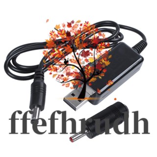 Ffefhrudh สายเคเบิลแปลงแรงดันไฟฟ้า USB 5V เป็น 9V 12V ปรับได้ 1A พร้อมสวิตช์ และโวลต์มิเตอร์ LED