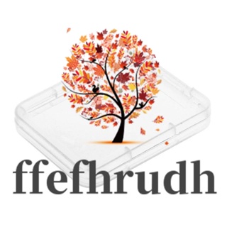 Ffefhrudh กล่องเคสพลาสติกใส สําหรับใส่เมมโมรี่การ์ด SD SDHC XD MMC CF 10 ชิ้น