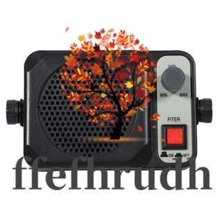 Ffefhrudh TS-650 ลําโพงภายนอก ขนาดเล็ก ts650 สําหรับวิทยุสื่อสาร Yaesu Kenwood ICOM Motorola Ham Radio CB Hf