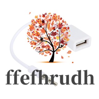 Ffefhrudh แจ็คเสียบเสียง AUX ตัวผู้ 3.5 มม. เป็น USB 2.0 ตัวเมีย MP3 สําหรับรถยนต์