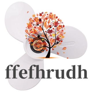 Ffefhrudh ใบพัดอลูมิเนียม 7 1/2X7 สําหรับมอเตอร์เรือ 4Hp 5Hp 6Hp Yamaha 9 ซี่ 6E0-45943-01-El