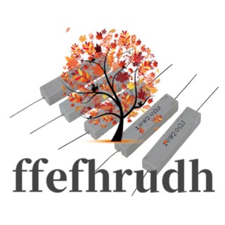 Ffefhrudh ตัวต้านทานเซรามิกซีเมนต์ 10W 20 โอห์ม 5% 10 วัตต์ 5 ชิ้น