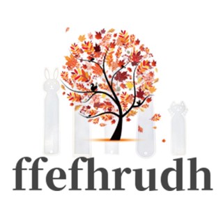 Ffefhrudh แม่พิมพ์ซิลิโคนใส รูปกรงเล็บแมว กระต่าย นางเงือก สําหรับทําเครื่องประดับ ที่คั่นหนังสือ DIY 5 แพ็ก