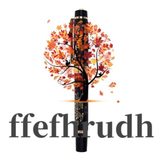 Ffefhrudh LUOSHI ปากกาลูกลื่น 818 ลายมังกรจีน สีดํา