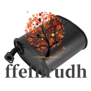 Ffefhrudh เครื่องกําเนิดน้ํามันเบนซิน เหล็ก สีดํา 2-3KW อุปกรณ์เสริม สําหรับท่อไอเสีย 5.5HP 6.5HP 3500W 4000W