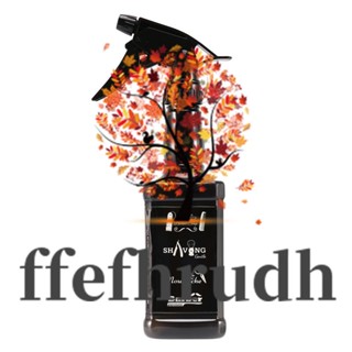 Ffefhrudh ขวดสเปรย์ฉีดน้ํา สีดํา ขนาด 650 มล. สําหรับร้านทําผม