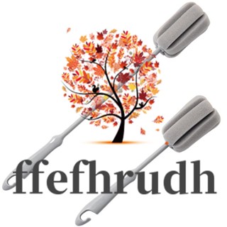 Ffefhrudh แปรงฟองน้ํา พลาสติก สําหรับทําความสะอาดแก้ว ขวดนม แก้ว 1 ชิ้น