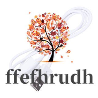 Ffefhrudh สายเคเบิลต่อขยาย USB 2.0 A ตัวผู้ เป็น A ตัวเมีย ยาว 1 เมตร - 3 ฟุต 1 เมตร สีขาว สําหรับคอมพิวเตอร์ แล็ปท็อป