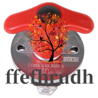 Ffefhrudh สวิตช์ตัดการเชื่อมต่อแบตเตอรี่รถยนต์ 150A-250A WH-A007 สําหรับรถยนต์ เรือ รถบรรทุก