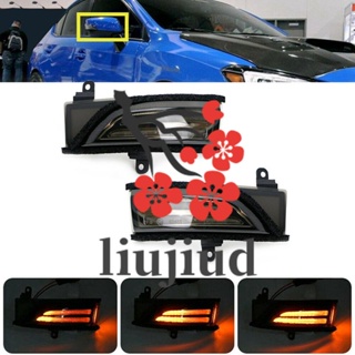 Liujiud ไฟเลี้ยวไดนามิก LED ติดกระจกมองข้าง สําหรับ Subaru Crosstrek Forester Impreza Legacy WRX 12-21