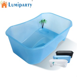 Lumiparty รถถังเต่า ขนาดเล็ก 5 พื้นที่ สําหรับสัตว์เลื้อยคลาน เต่า