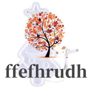 Ffefhrudh โคมไฟนีออน LED รูปต้นคริสต์มาส ใช้สาย USB สําหรับตกแต่งผนังบ้าน