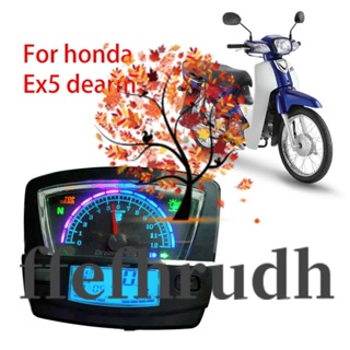 เครื่องวัดความเร็วรอบเครื่องยนต์ดิจิทัล LCD สําหรับ Honda EX5