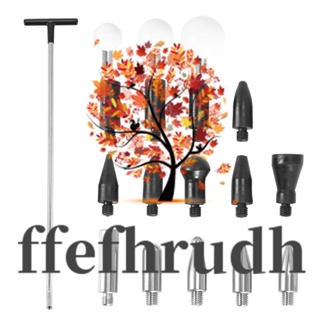 Ffefhrudh เครื่องมือซ่อมแซมรอยบุบ ไร้สี พร้อมหัวก๊อกลง 8 ชิ้น (R1)