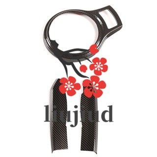 Liujiud แถบตกแต่งแผงเกียร์รถยนต์ สําหรับ Subaru BRZ Toyota 86 2012-2020