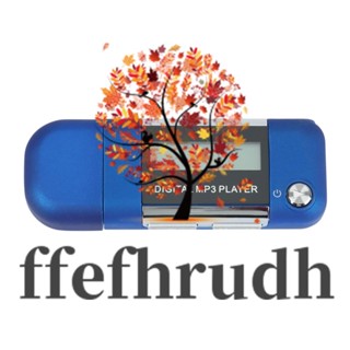 Ffefhrudh เครื่องเล่น Mp3 4GB ดิสก์ U รองรับแบตเตอรี่ AAA เปลี่ยนได้ บันทึกเสียง