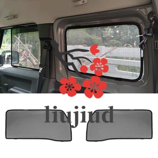 Liujiud ม่านบังแดดหน้าต่างรถยนต์ ป้องกันแมลง สําหรับ Suzuki Jimny JB64 JB74 2019 2020