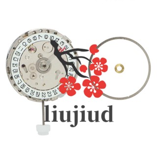 Liujiud อะไหล่กลไกนาฬิกาข้อมืออัตโนมัติ GMT 4 เข็ม 24 ชั่วโมง แบบเปลี่ยน สําหรับ 2813 3804