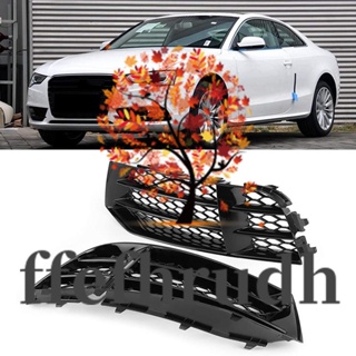 Ffefhrudh ตะแกรงครอบไฟตัดหมอก กันชนหน้า ลายรังผึ้ง สําหรับ AUDI RS5 B8.5 2013 2014 2015 2016