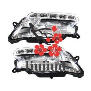 Liujiud ไฟหน้ารถยนต์ LED DRL สําหรับ Mercedes W212 E300 E350 E500 E550 09-13 2128200756 2128200856