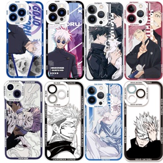 เคสซิลิโคนนิ่ม แบบใส ลาย Jujutsu Kaisen Gojo Satoru Megumi Ryomen Sukuna สําหรับ Infinix Tecno Spark 10 Pro Note 30 Pro 30i 30 VIP Hot 30i 30