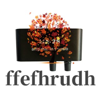 Ffefhrudh บอร์ดขยายเสียงไมโครโฟนไดนามิก 6.5 มม. 3.5 มม. MA-2S