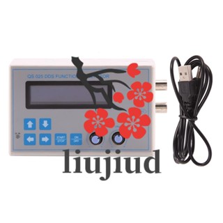 Liujiud QS-025 เครื่องกําเนิดสัญญาณ DDS ทรงสี่เหลี่ยม ความถี่ต่ํา หน้าจอ LCD