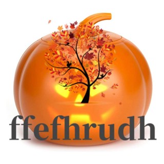 Ffefhrudh โคมไฟโปรเจคเตอร์ LED รูปฟักทอง สําหรับตกแต่งปาร์ตี้ฮาโลวีน