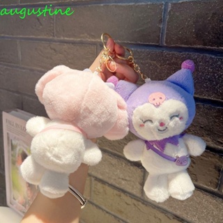 Augustine พวงกุญแจ จี้ตุ๊กตาการ์ตูนอะนิเมะ Kawaii Kuromi My Melody Cinnamoroll Kuromi หลากสี สําหรับตกแต่งกระเป๋าเป้สะพายหลัง