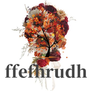 Ffefhrudh ช่อดอกทานตะวันประดิษฐ์ สไตล์วินเทจ สําหรับเจ้าสาว