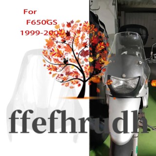 Ffefhrudh กระจกหน้ารถจักรยานยนต์ แบบใส สําหรับ BMW F650GS F 650 GS 1999-2003