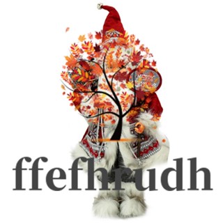 Ffefhrudh ตุ๊กตาซานตาคลอส ของขวัญปีใหม่ คุณภาพสูง สําหรับตกแต่งบ้าน คริสต์มาส