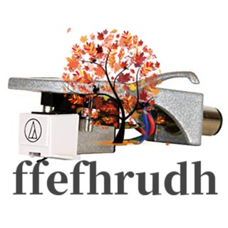 Ffefhrudh เครื่องเล่นแผ่นเสียงไวนิล พร้อมปากกาสไตลัส