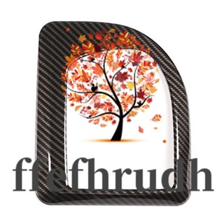 Ffefhrudh กรอบครอบเกียร์รถยนต์ คาร์บอนไฟเบอร์ ABS สําหรับ BMW 5 Series E60 E61 2004-2007