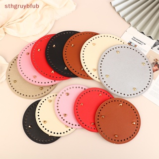 Sthb ฐานกระเป๋าหนัง ทรงกลม ขนาด 14 19 ซม. พร้อมรู แฮนด์เมด D…