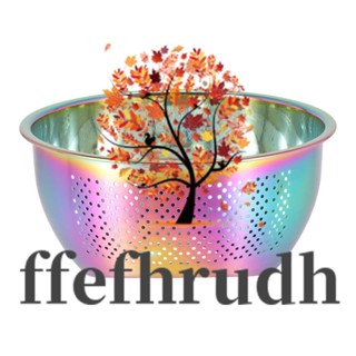 Ffefhrudh ตะแกรงกรองข้าว สเตนเลส สีรุ้ง หลากสี สําหรับห้องครัว