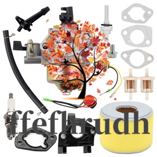 Ffefhrudh GX240 คาร์บูเรเตอร์ พร้อมตัวกรองอากาศ และชุดปรับแต่ง GX240 แบบเปลี่ยน สําหรับเครื่องยนต์ Honda GX 240 8.0HP GX270 GX 270 9HP 16100-ZH9-W21