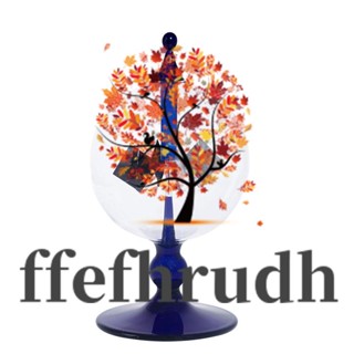 Ffefhrudh เครื่องวัดระยะทาง พลังงานแสงอาทิตย์ สีฟ้า สําหรับตกแต่งบ้าน