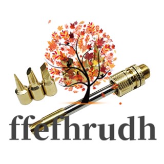 Ffefhrudh หัวแร้งไฟฟ้า 510 20-100W 6 หัว สีทอง แบบเปลี่ยน