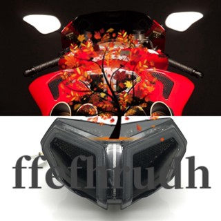 Ffefhrudh ไฟท้ายรถจักรยานยนต์ LED สําหรับ DUCATI 848 2008-14 1098 1198 2007-13