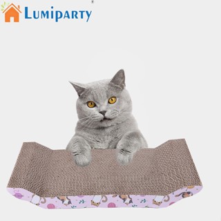 Lumiparty บอร์ดกระดาษลูกฟูก ป้องกันรอยขีดข่วน ของเล่นสําหรับสัตว์เลี้ยง แมว