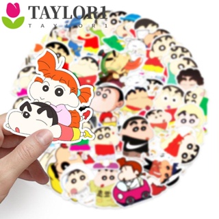 Taylor1 สติกเกอร์ ลายการ์ตูนชินจัง สําหรับตกแต่งกีตาร์ แล็ปท็อป สเก็ตบอร์ด DIY